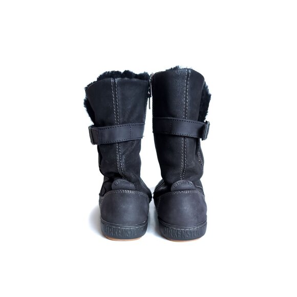 Birkenstock Boots 39 | Size 8 Woodbury SHEARLING Boots Black 39 REG - Picture 5 of 9